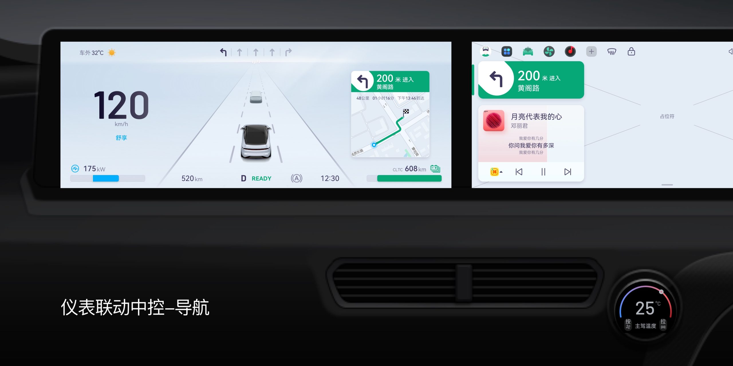 仪表联动中控-导航